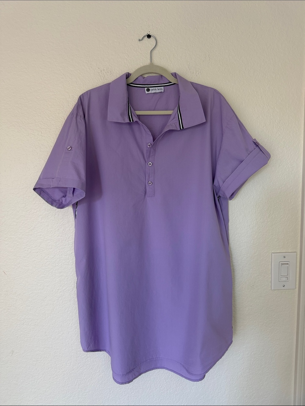 Women's Lavender Polo Dress - Unbranded
